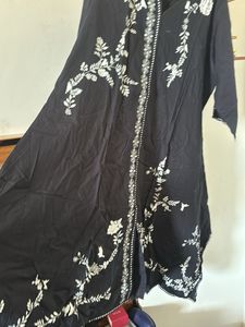 Laks*ita Black printed Kurta