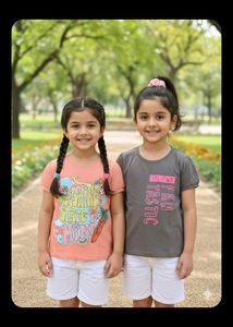 Cute Girls' Graphic T-Shirts