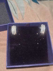 Sparkling Hoop Earrings