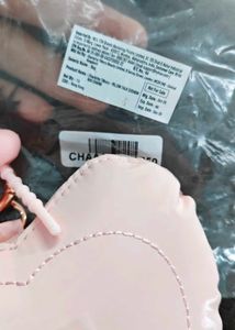 Charlotte tilbury Pink Heart Shaped keychain