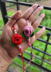 Handmade Crochet  Rakhis