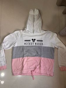 Mickey Mouse Colorblock Hoodie