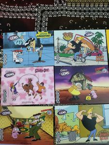 Cadbury Gems Cartoon sticker Collection remake rep