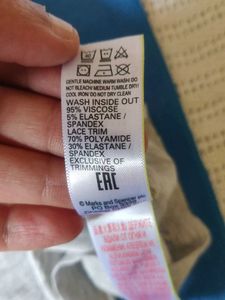M&amp;S Cozy Lace Trim Nightgown