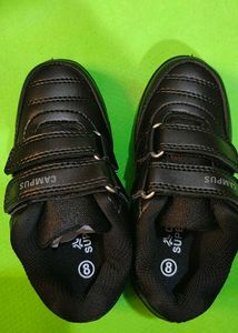 Black Campus Shoes Size 8