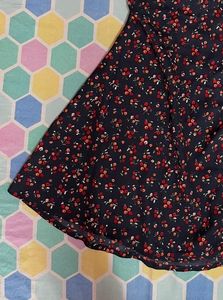 Floral Print Mini Dress