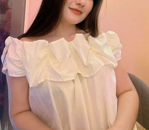 Cute Off the shoulder Cotton top