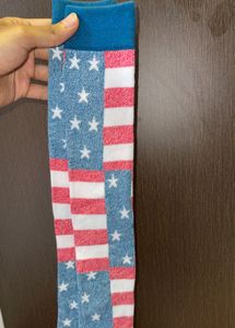 New Imported Quiksilver American Flag Socks