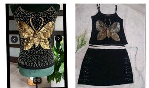 Butterfly Sequin Set