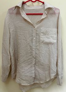Striped Button Down Shirt