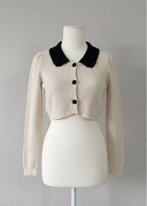 Cute Cropped Cardigan Sweater
