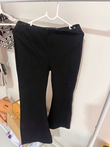 Black Flare Pants