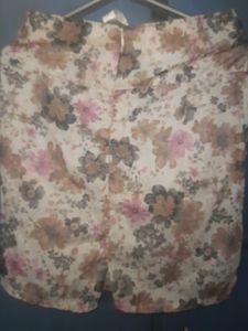 Brand New Skirt Beautiful Shining Flowers