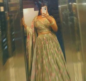 Elegant Floral Lehenga Choli Set