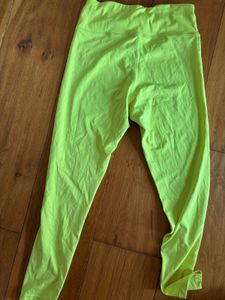 neon Yellow Athleisure Leggings