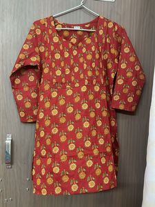 New pure cotton Beautiful  short  Kurti
