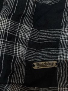 Chic Plaid Off-Shoulder Top