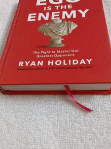 EGO IS THE ENEMY Hard Cover Book