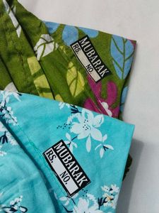 Girls Floral Cotton Shorts Combo (Pack of 2)