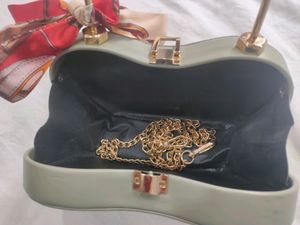 Olive Green Clutch
