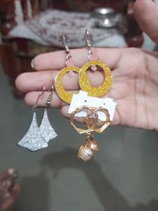 Sparkly Statement Earrings Set