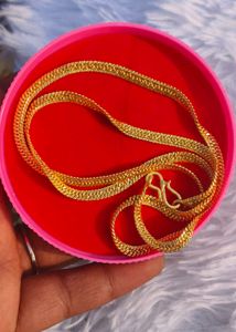 Unisex Gold Polish  Chain Pack Of 1