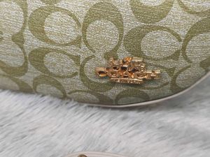 Coach Moon with charm&amp; Carry bag
