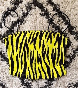 Bold Zebra Print Top
