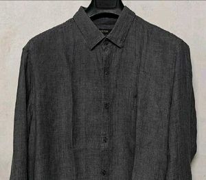 Ketch Cotton Linen Men's Shirt