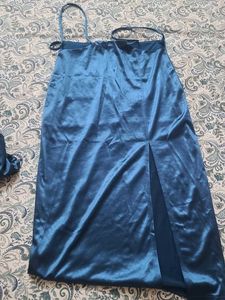 Satin Ruched Crop Top