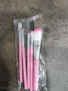 Pink Makeup Brush Set