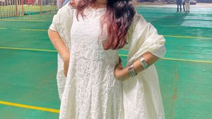 Elegant Chikankari Kurta Set