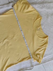 Yellow Casual T-Shirt
