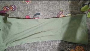 Chic Olive Green Dress with Ring Detail