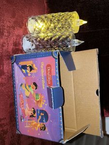 Battery diamond candles