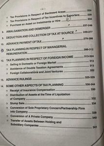 Corporate Tax Planning and Management Book