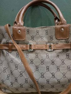 Stylish Monogram Tote Bag