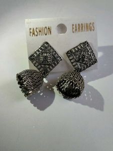 Indian Ethnic Jhumka Earrings