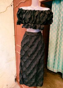 Black Two-Piece Set