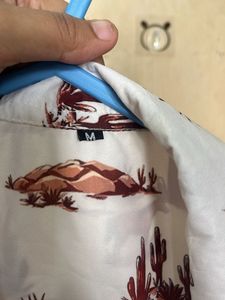 Men's Western Print Shirt
