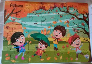 Pack of 1 Seasonal Jigsaw Puzzle for 2+ toddler
