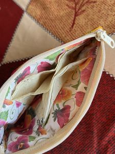 Embroidered &amp; Mini Handbag Set
