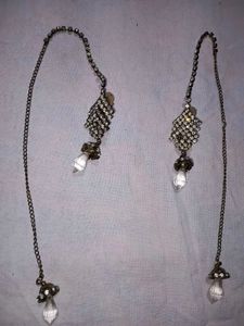 Combo 2 Elegant Dangle Earrings Set