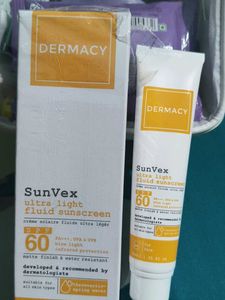 Dermacy spf 60pa+++ sunscreen