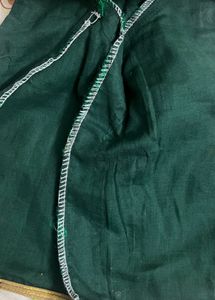 Green pattu maggam work blouse