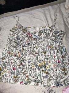 H&amp;M Floral Print Camisole Top