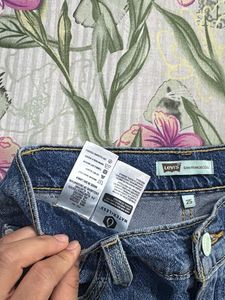 Classic Blue Denim Flare Jeans