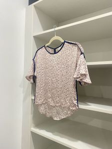 Kazo Pink Polka Dot Blouse