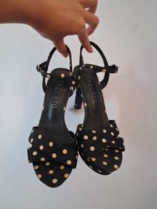 Staccato Polka Dot Heels
