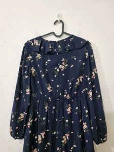 Floral Print Midi Dress (Imported)